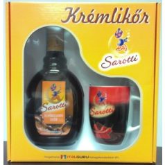 Sarotti Schokoladenlikőr 15% + csésze + dd.