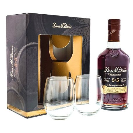 Dos Maderas PX 5+5 years 40% pdd + 2 pohár