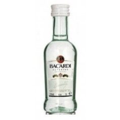Bacardi Carta Blanca Rum mini 10*0,05L 40% 