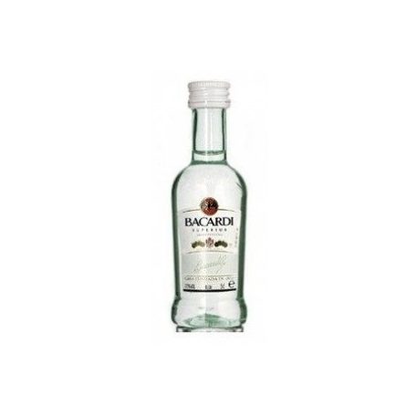 Bacardi Carta Blanca mini 1 KARTON (10* 0,05)  40% PET