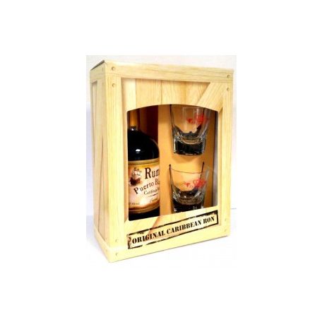Puerto Blanco Original 37,5% pdd + 2 pohár