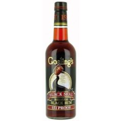 Goslings 151 Black Seal Bermuda Rum 0,7L 75,5% (Overproof)