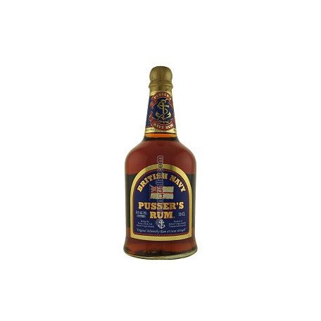 Pussers Black Label Rum 0,7L  54,5% Gunpowder Proof