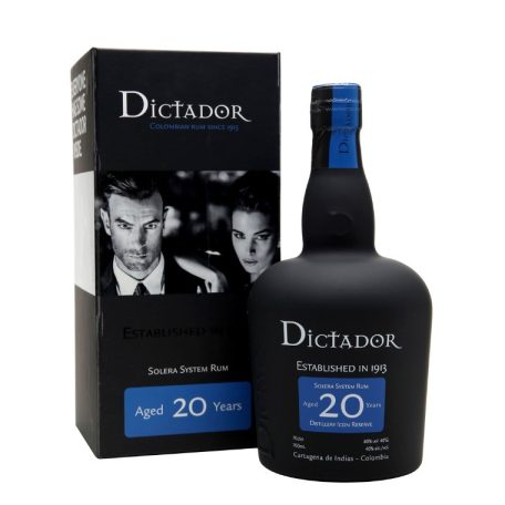 Dictador 20 years Rum 0,7L 40% dd.
