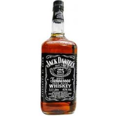 Jack Daniels Black/Fekete Label 3,0L 40% dd.
