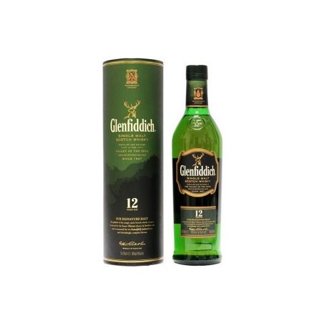 Glenfiddich 12 years 0,7 40% dd.
