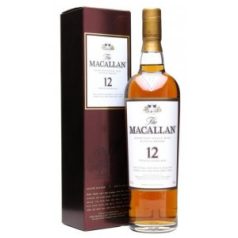 Macallan 12 years Sherry Oak 0,7  40% pdd.