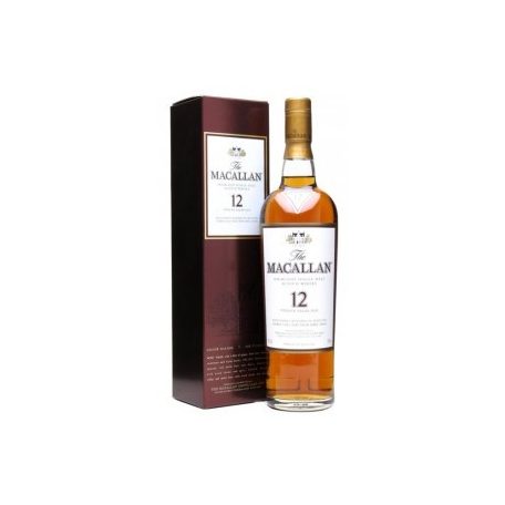 Macallan 12 years Sherry Oak 0,7  40% pdd.