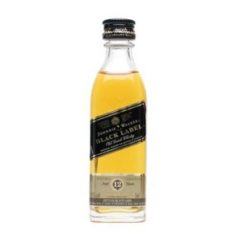   Johnnie Walker Black Label 12 years mini 1 KARTON (12db * 0,05L)  40% PET