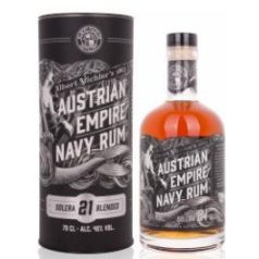 Austrian Empire Solera 21 Blended Navy Rum 40% dd.