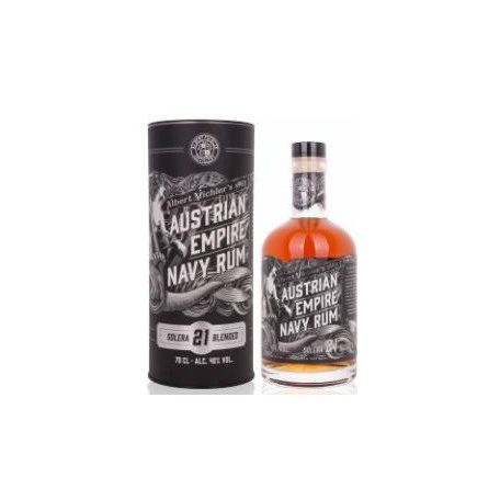 Austrian Empire Solera 21 Blended Navy Rum 40% dd.