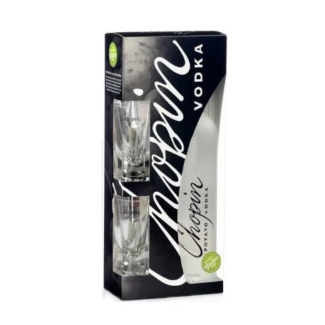 Chopin Potato Vodka 0,7 40% pdd. + 2 pohár Gluten Free