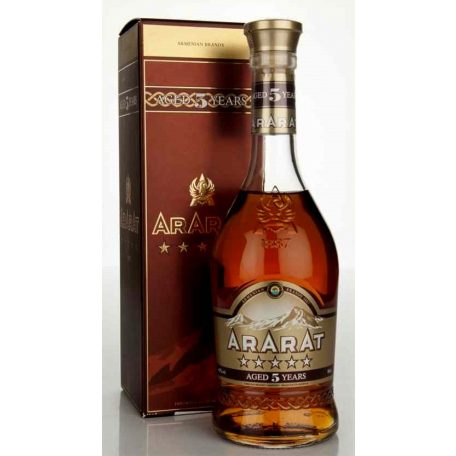 Ararat 5 Stars 5 years 0,7L 40% dd.
