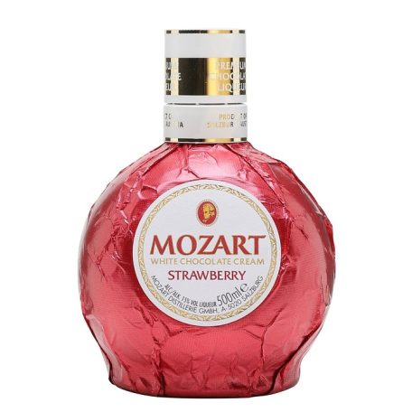 Mozart Strawberry Cream liqueur -pink- 15%
