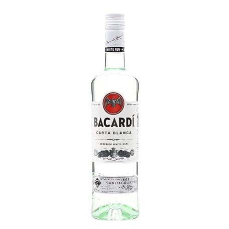 Bacardi Carta Blanca Rum 0,7L 37,5%