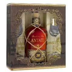 Plantation XO Extra Old 40% pdd.+ 2 pohár