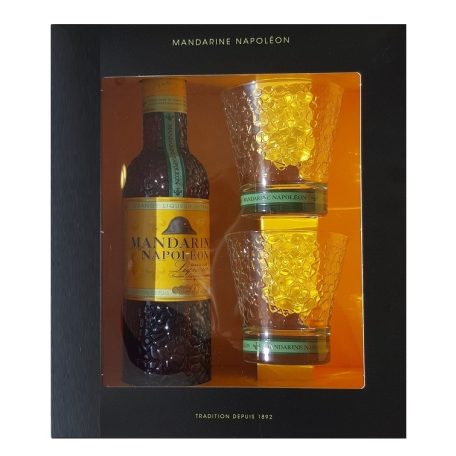 Mandarine Napoleon 0,35L 38% dd.+ 2 pohár