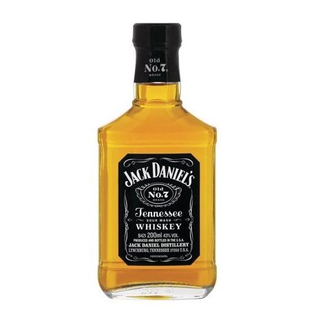 Jack Daniels Black/Fekete Label 0,2L 40%