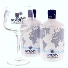 Nordés Gin Pack 2 db 0,7L 40% + 6 db pohár