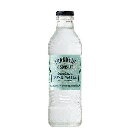 Franklin and Sons Elderflower Tonic with Cucumber (TÁLCA: 0,2L*24db)