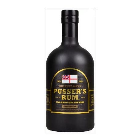 Pussers 50th Anniversary Rum 0,7L 54,5%