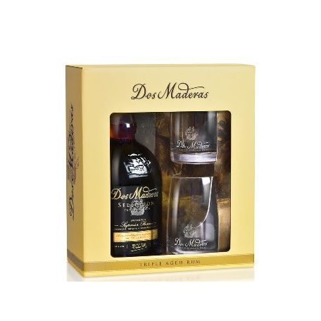 Dos Maderas Seleccion Superior Reserve 42% pdd. + 2 pohár