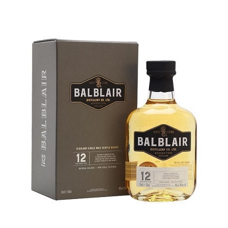 Balblair 12 years 46% pdd.