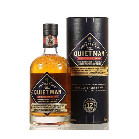 Quiet Man Sherry Finished 12 years Single Malt 0,7 46% dd.