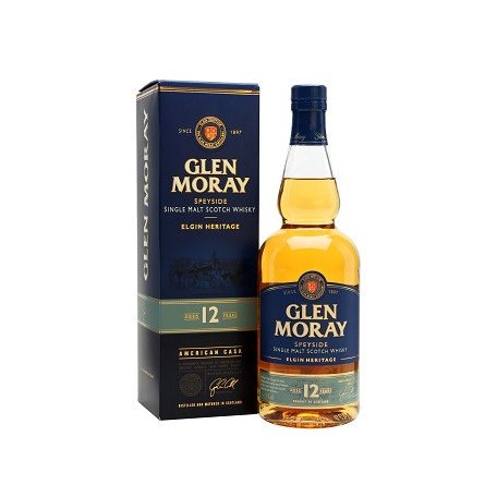 Glen Moray 12 years American Cask 40% pdd.