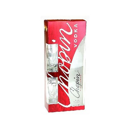 Chopin Rye Vodka 40% pdd.+ 2 pohár