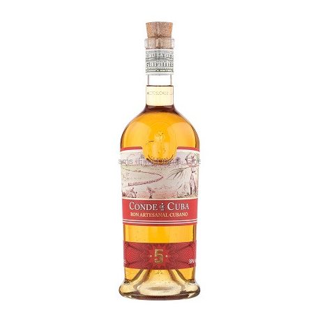 Conde de Cuba 5 éves rum 38%
