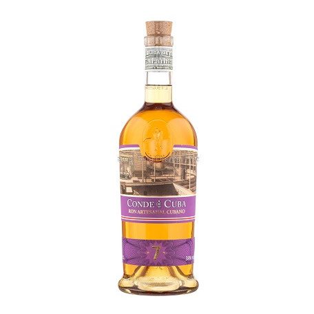 Conde de Cuba 7 éves rum 38%