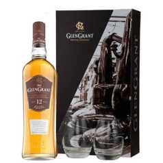 Glen Grant 12 years 0,7 43% dd.+ 2 pohár