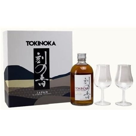 Tokinoka Blended Whisky 40% dd.+ 2 pohár