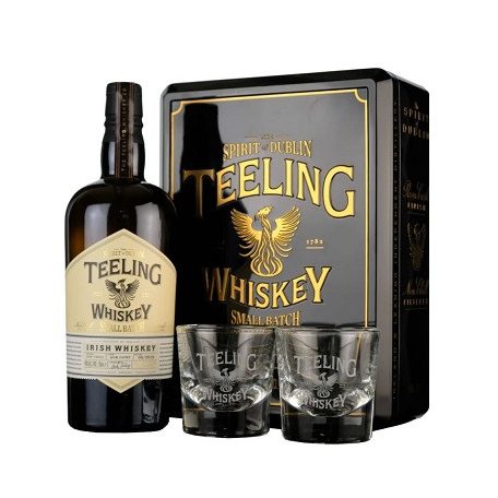 Teeling Small Batch 46% fém dd.+ 2 pohár