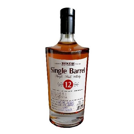 Békési Single Barrel 12 y. Single Malt Whisky 43%