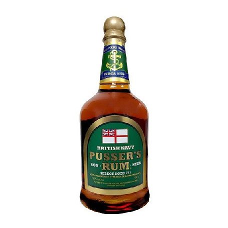Pussers Select Aged 151 Ovefproof Green Label 75,5%