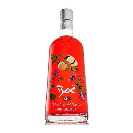 Boe Peach + Hibiscus/Őszibarack + Hibiszkusz Gin Liqueur 0,7L 20%