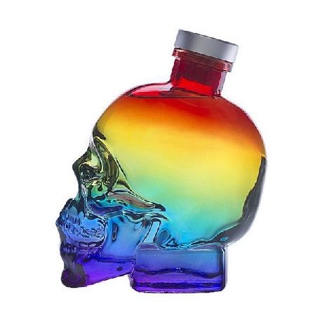 Crystal Head vodka RAINBOW (színes) 0,7 40%
