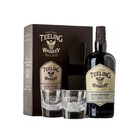 Teeling Small Batch 46% papír dd.+ 2 pohár