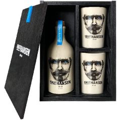 Knut Hansen Gin 0,5L 42% dd. + 2 bögre