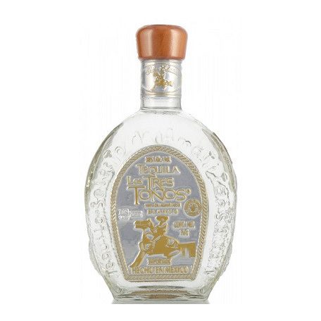 Los Tres Tonos Blanco Tequila 38%