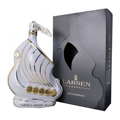 Larsen Cognac White fehér kerámia, hajó kiadás 0,7L 40% dd.