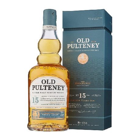 Old Pulteney 15 years 46% pdd.
