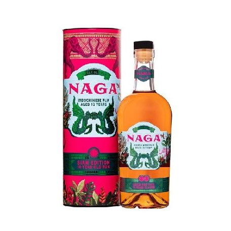 Naga Siam Edition 10 year old rum 40% dd.