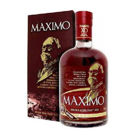 Maximo XO Solera Aged Extra Premium Craft Rum 41% pdd.