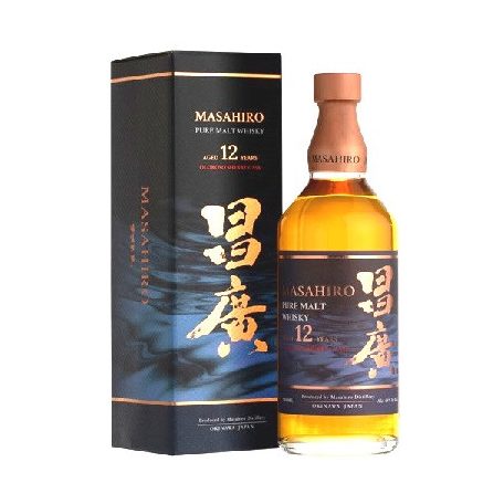 Masahiro Pure Malt 12 years Oloroso Sherry Cask 43% pdd.