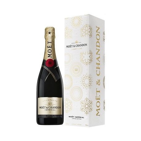 Moet et Chandon Brut 0,75l 12% pdd. karácsonyi (hópelyhes)