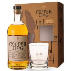 Copper Dog Whisky 40% pdd. + pohár