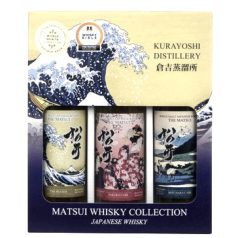 The Matsui Whisky Collection 3*0,2L 48% pdd.